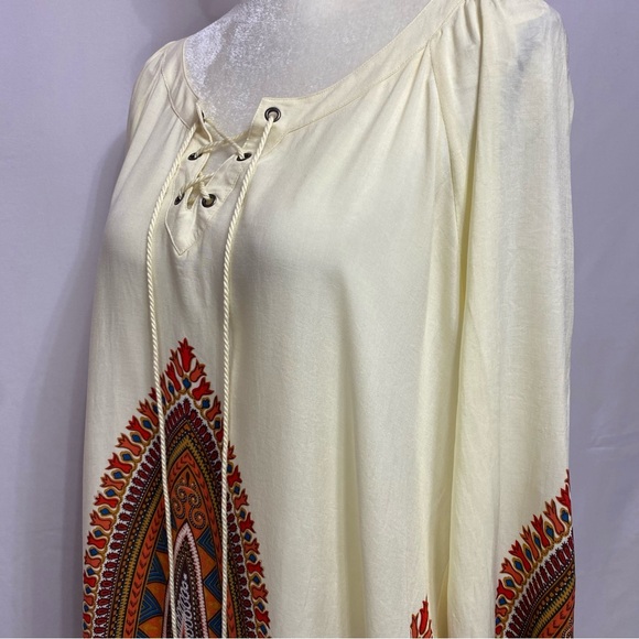 NWT Perch by Blu Pepper Western Bohemian Fringe Top Size 2XL #1327 - Picture 3 of 13